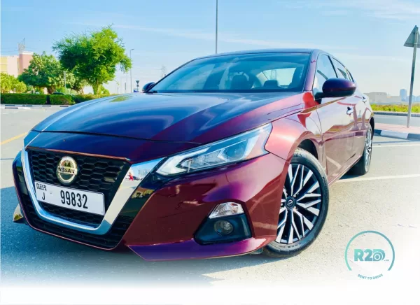 Rent a Car Nissan Altima Sedan Maroon 2023