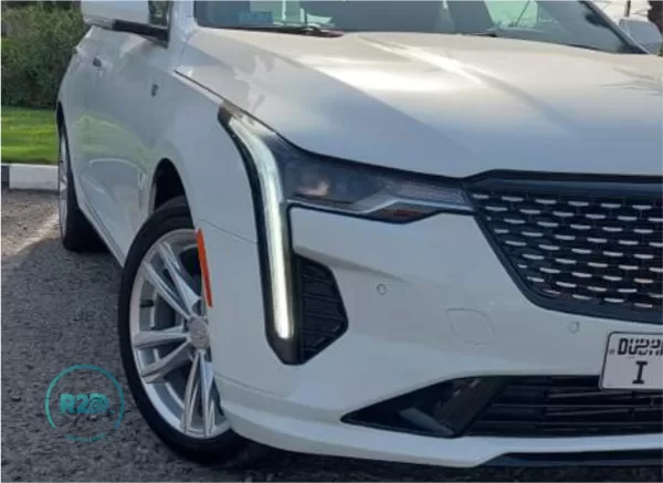 Rent a Car Cadillac CT4 Sedan White 2021