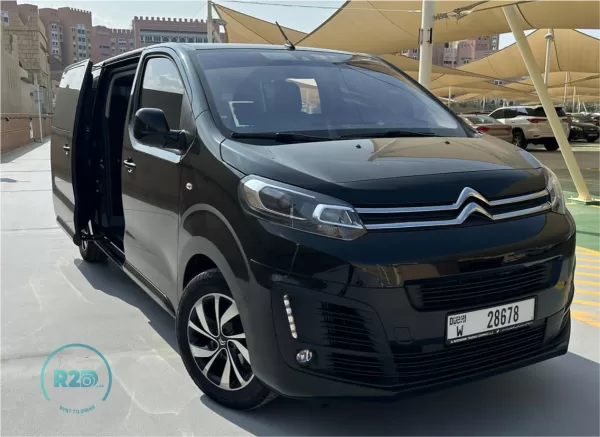 Rent Car Citroen Spacetourer Minibus in Dubai