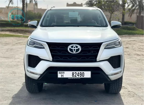 Rent a Car Toyota Fortuner SUV 2023 Dubai